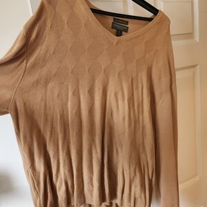 Lyle & Scott Tan Sweater